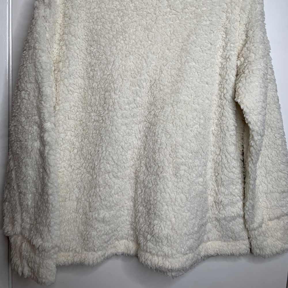 Weatherproof Vintage Ladies 1/4 Zip Sherpa Pullover - Picture 5 of 7